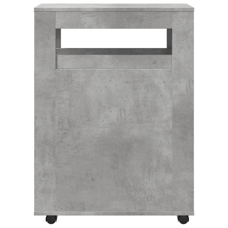 Narrow Bathroom Cabinet With Wheels Engineered Wood