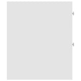 Narrow Bathroom Cupboard With Wheels Engineered Wood