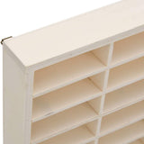 Wooden Collector's Display Case With 80 Compartments 80X4.5X40.5Cm