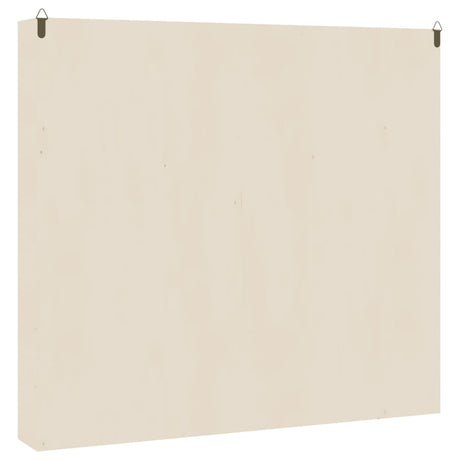 Wooden Collector's Display Case With 6 Shelves 60X8.5X55Cm