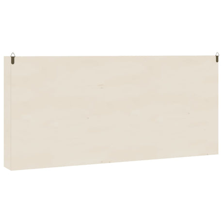 Wooden Collector's Display Case With Doors 80X8.5X37Cm