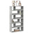 Bookcase 100X33X Engineered Wood