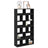 Book Cabinet/Room Divider 100X33X
