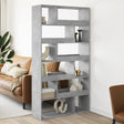 Room Divider 100X33X Engineered Wood