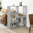 Room Divider 100X33X Engineered Wood