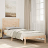 Bed Frame Without Mattress Small Double Solid Wood