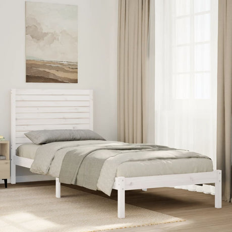 Bed Frame Without Mattress Small Double Solid Wood