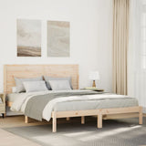 Bed Frame Without Mattress Small Double Solid Wood
