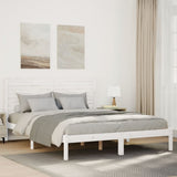 Bed Frame Without Mattress Small Double Solid Wood