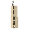 Apothecary Cabinet Engineered Wood