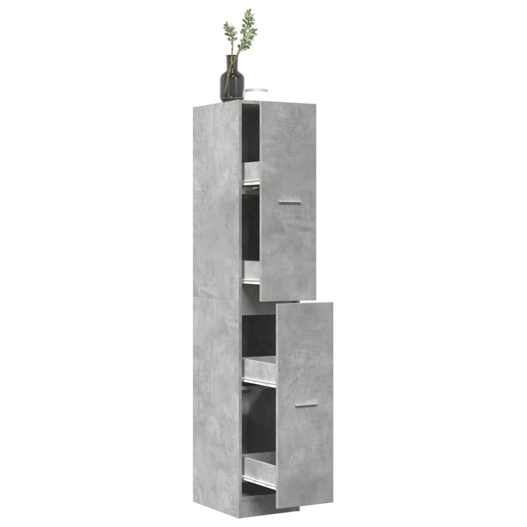 Apothecary Cabinet Engineered Wood