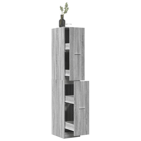 Apothecary Cabinet Engineered Wood