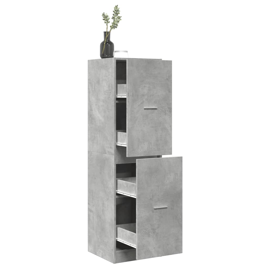 Apothecary Cabinet Engineered Wood