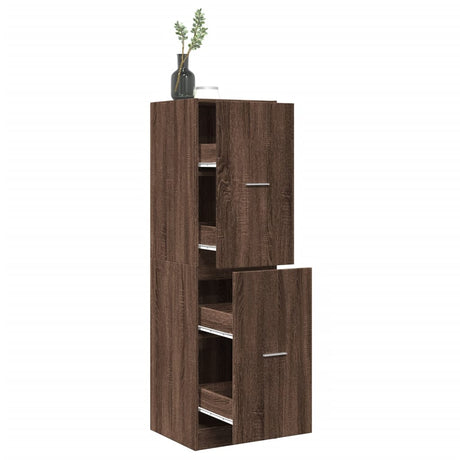 Apothecary Cabinet Engineered Wood