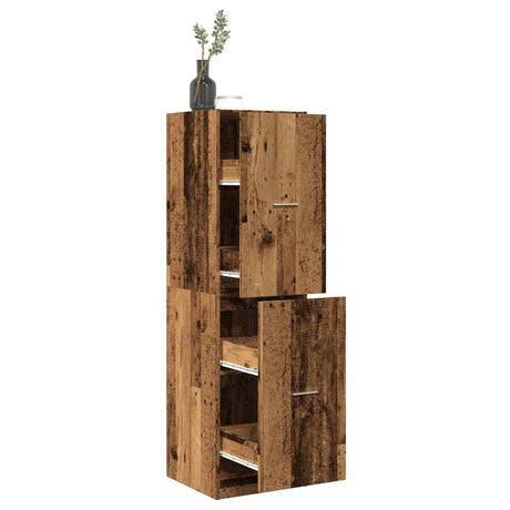 Apothecary Cabinet Engineered Wood