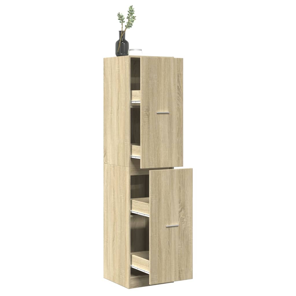 Apothecary Cabinet Engineered Wood