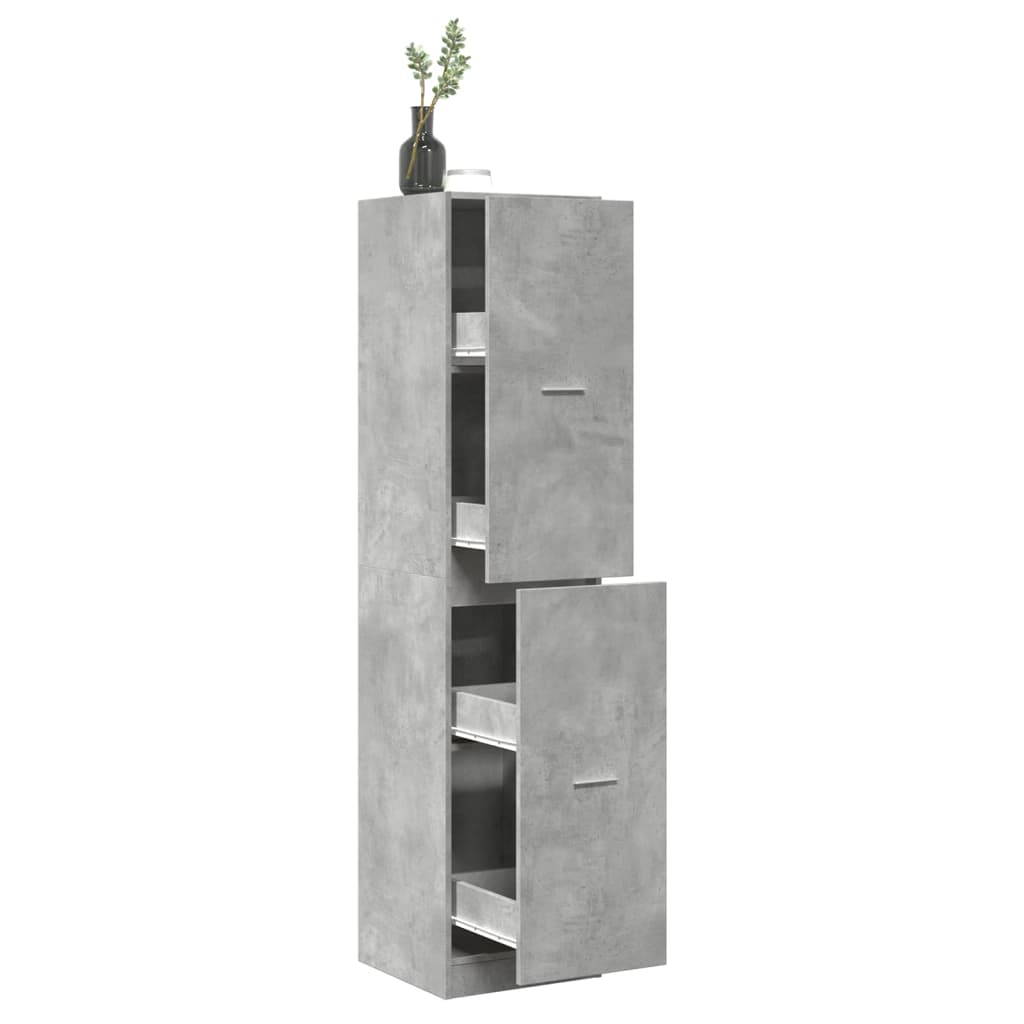 Apothecary Cabinet Engineered Wood