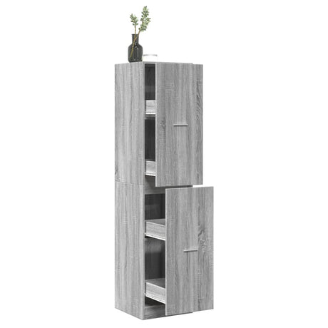 Apothecary Cabinet Engineered Wood