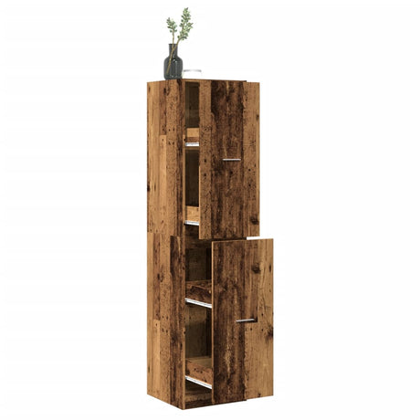 Apothecary Cabinet Engineered Wood