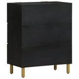 Sideboards 2 Pcs Black 60X33X75 Cm Engineered Wood