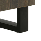 3 Piece Sideboards Black 60X33X75 Cm Solid Wood Mango