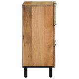 Sideboards 2 Pcs 60X33X75 Cm Solid Wood Mango