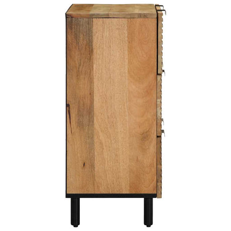 Sideboards 2 Pcs 60X33X75 Cm Solid Wood Mango