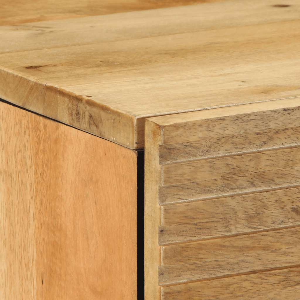 Sideboards 2 Pcs 60X33X75 Cm Solid Wood Mango