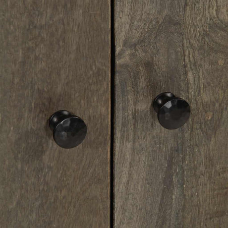 3 Piece Sideboards Light Grey 60X33.5X75 Cm Solid Wood Mango