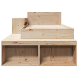 Bed Frame Without Mattress Single Solid Wood Pine