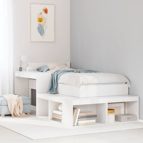 Bed Frame Without Mattress Single Solid Wood Pine