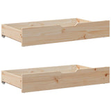 Bed Frame without Mattress 160x200 cm Solid Wood Pine