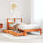Bookcase Bed Without Mattress Solid Wood Pine