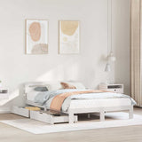 Bed Frame Without Mattress Solid Wood Pine