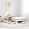 Bed Frame Without Mattress Solid Wood Pine