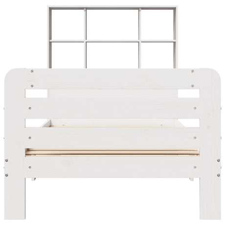 Bed Frame Without Mattress Solid Wood Pine