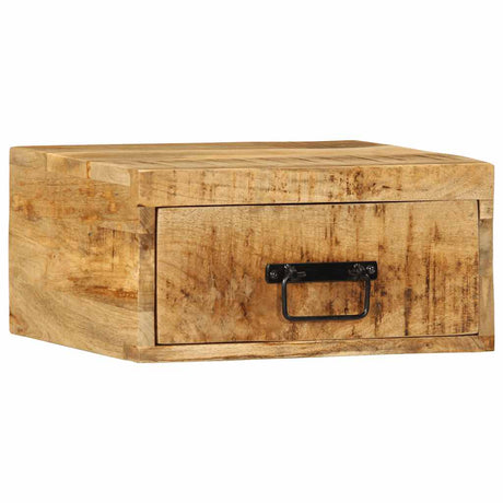Wall-Mounted Bedside Cabinets 2 Pcs Solid Wood Acacia