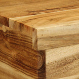 Wall-Mounted Bedside Cabinets 2 Pcs Solid Wood Acacia
