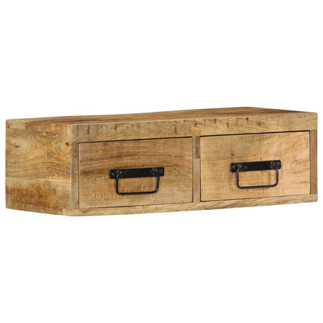 Wall-Mounted Tv Cabinet Solid Wood Acacia