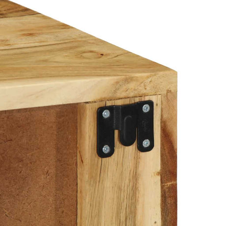 Wall-Mounted Tv Cabinet Solid Wood Acacia