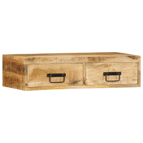 Wall-Mounted Tv Cabinet Solid Wood Acacia