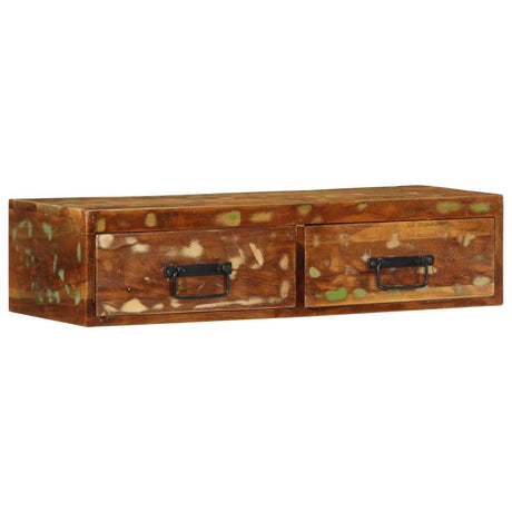 Wall-Mounted Tv Cabinet Solid Wood Acacia