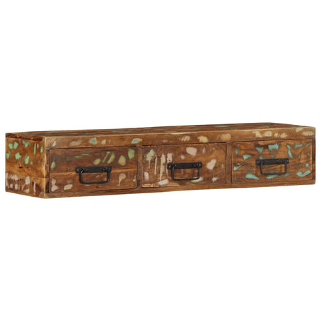 Wall-Mounted Tv Cabinet Solid Wood Acacia