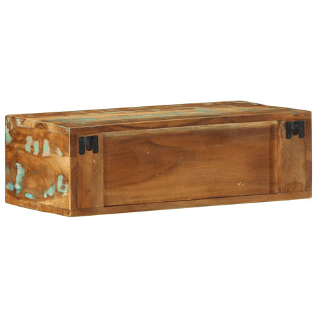 Wall-Mounted Tv Cabinet Solid Wood Reclaimed