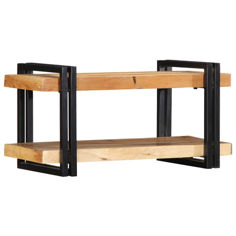 Wall Shelf Solid Wood Acacia
