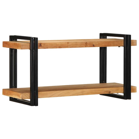 Wall Shelf Solid Wood Acacia