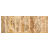 Headboard Multicolour 120 Cm Solid Wood Reclaimed