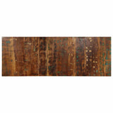 Headboard Multicolour 120 Cm Solid Wood Reclaimed