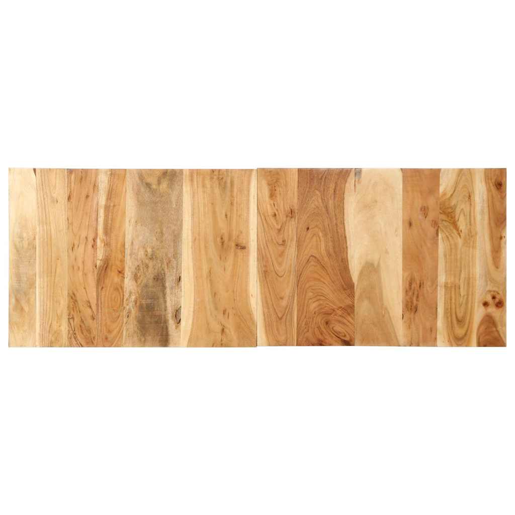 Headboard Multicolour 120 Cm Solid Wood Reclaimed