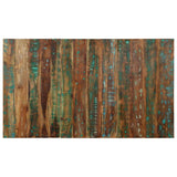 Headboard Multicolour 120 Cm Solid Wood Reclaimed
